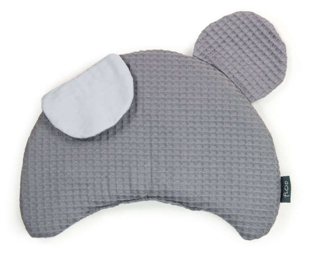 Μαξιλάρι Bear Poofi For Baby Gofre Dark Grey
