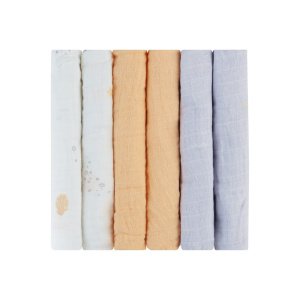Πάνες Μουσελίνας 30x30cm 6τμχ Seally Me Kikka boo