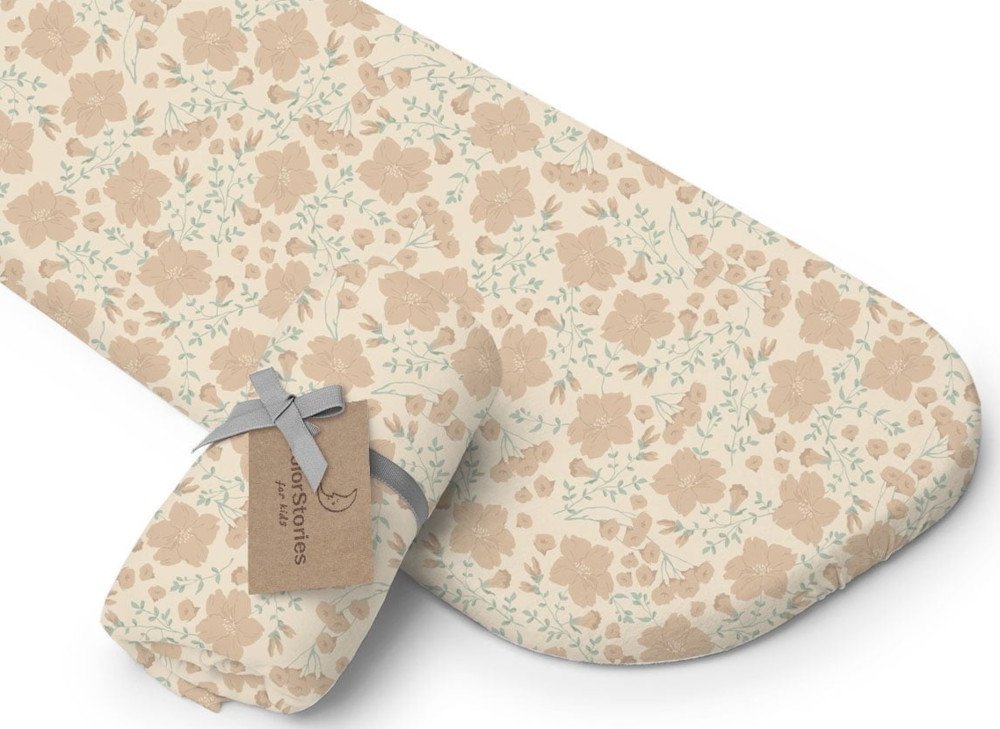 Σεντόνι με Λάστιχο Αντιαλλεργικό 35x70cm Primrose Stories Beige