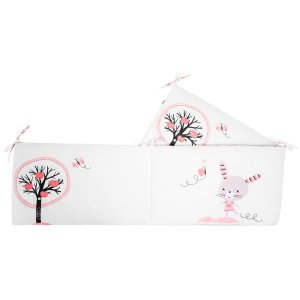 Πάντα Κούνιας 35x180cm Kikka boo Pink Bunny