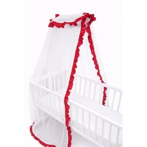 Κουνουπιέρα Λίκνου με Καπάκι 250x100cm Beboulino Red