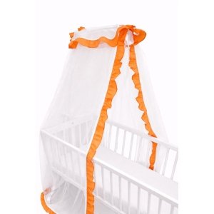 Κουνουπιέρα Λίκνου με Καπάκι 250x100cm Beboulino Orange