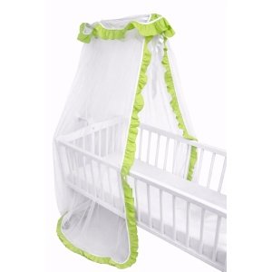 Κουνουπιέρα Λίκνου με Καπάκι 250x100cm Beboulino Lime