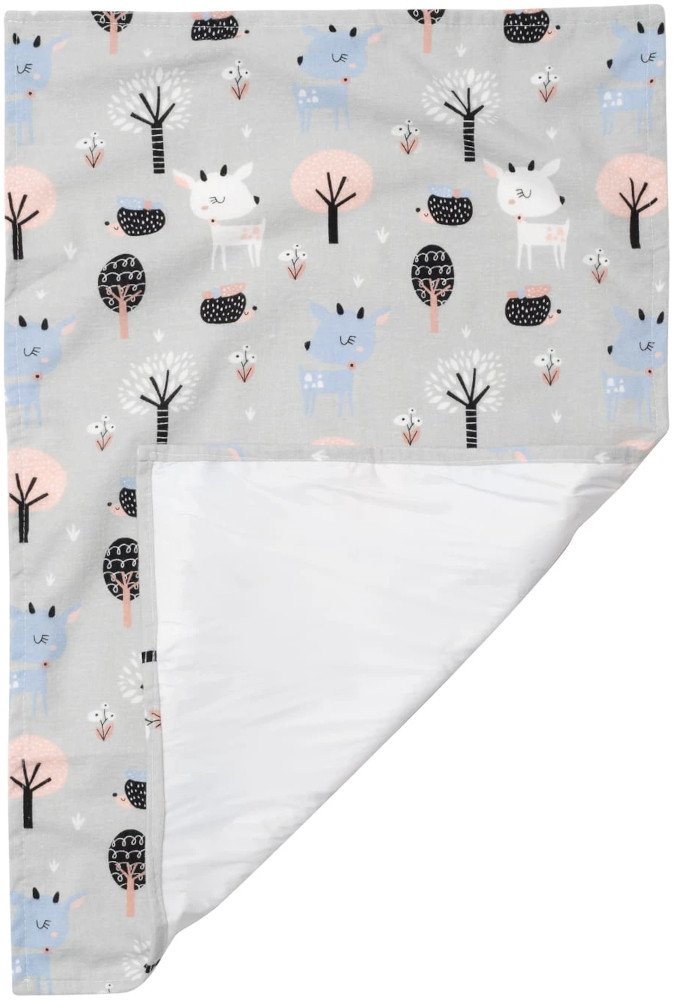 Σελτεδάκι - Πάνα Flannel με Μεμβράνη 75x50cm Forest