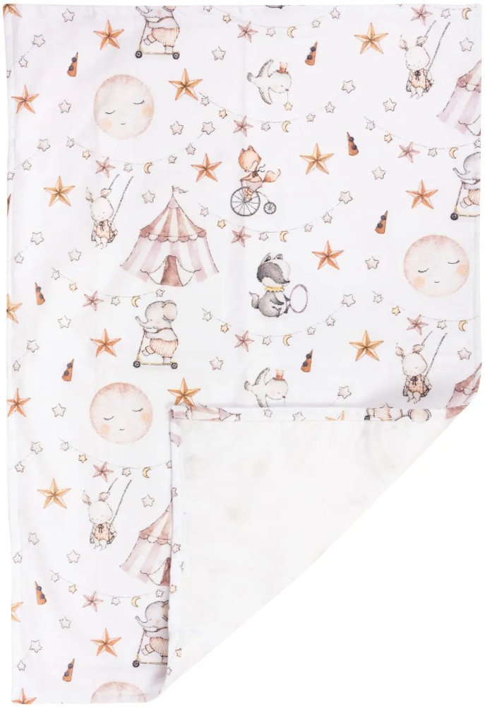 Σελτεδάκι - Πάνα Flannel με Μεμβράνη 75x50cm Candy Circus