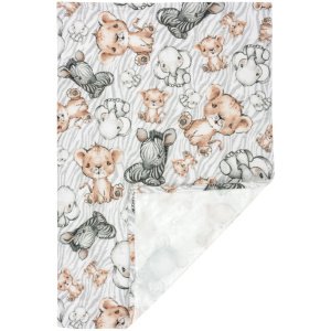 Σελτεδάκι - Πάνα Flannel με Μεμβράνη 75x50cm Sweeties of Savanna