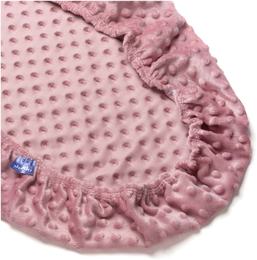Σεντόνι Βαμβακερό με Λάστιχο 80x40cm Minky Pink - Image 3