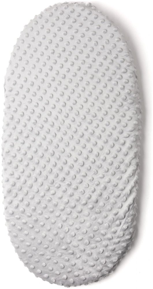 Σεντόνι Βαμβακερό με Λάστιχο 80x40cm Minky Light Grey - Image 2