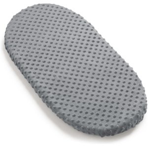 Σεντόνι Βαμβακερό με Λάστιχο 80x40cm Minky Dark Grey