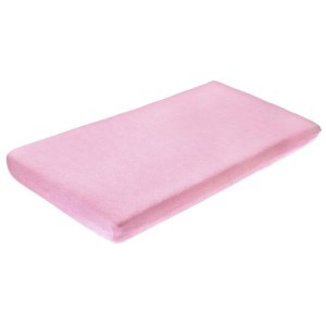 Σεντόνι Αδιάβροχο με Λάστιχο 60x120x15cm Terry Sensillo Pink