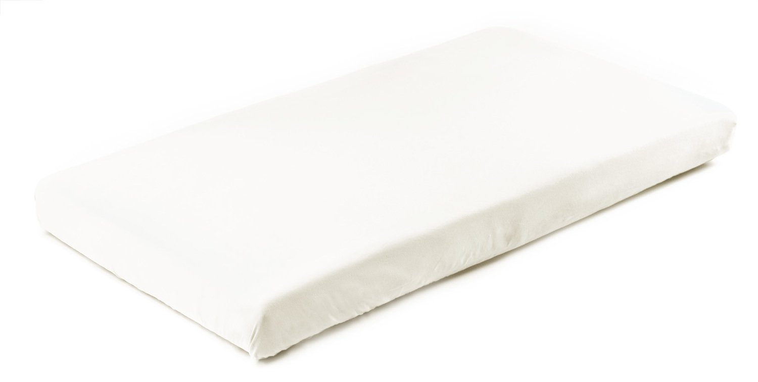 Σεντόνι με Λάστιχο 60x120cm Jersey Sensillo Ecru