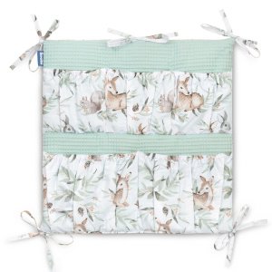 Organizer Κούνιας Sensillo Waffle Deers Mint