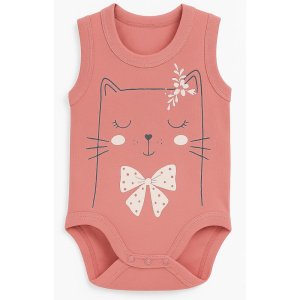 Κορμάκι Αμάνικο Sleeping Cat Venere Pink