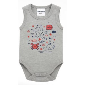 Κορμάκι Αμάνικο Beboulino Sea Star