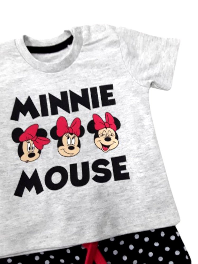 Μπλούζα Καλοκαιρινή με Παντελόνι Minnie Black Dots - Image 2