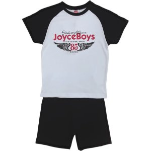Μπλουζάκι Καλοκαιρινό με Σορτσάκι Boys