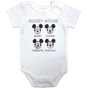 Κορμάκι Κοντομάνικο 4 Faces Mickey