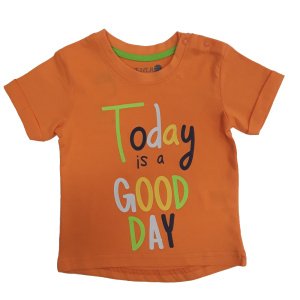 T-shirt Μπλουζάκι Today Is A Good Day Venere Orange