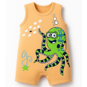 Φορμάκι Καλοκαιρινό Octapus Beboulino Orange Green