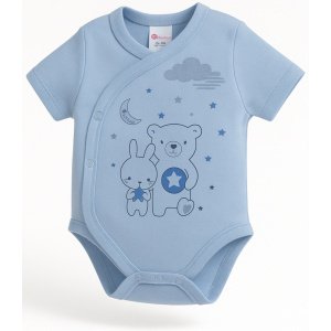 Κορμάκι με Κλιπς Fun Moon Beboulino Blue Bear
