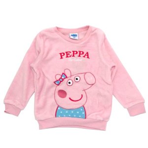Μπλούζα Μακρυμάνικη Coral Fleece Pink Peppa Pig
