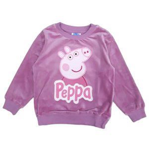 Μπλούζα Μακρυμάνικη Velour Peppa Pig