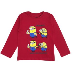 Μπλουζάκι Μακρυμάνικο Minions Red