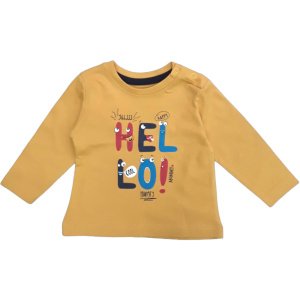Μπλουζάκι Μακρυμάνικο Hello Hungry Yellow Mommy Venere
