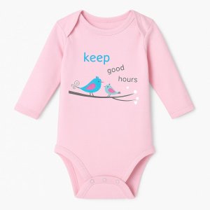Κορμάκι Μακρυμάνικο Keep Good Hours Beboulino