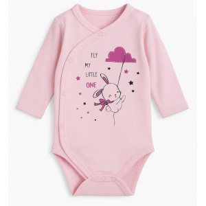 Κορμάκι Μακρυμάνικο My Little One Beboulino Pink