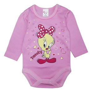 Κορμάκι Μακρυμάνικο Tweety Beboulino Fuchsia