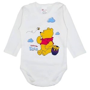 Κορμάκι Μακρυμάνικο Pooh Beboulino Beige