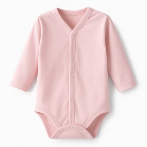 Κορμάκι Μακρυμάνικο Beboulino Pink