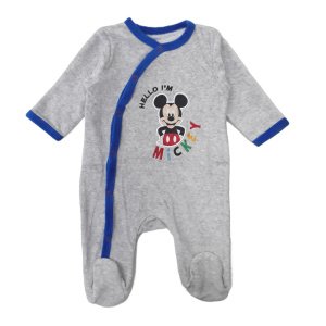 Βρεφικό Φορμάκι Ολόσωμο Mickey Grey