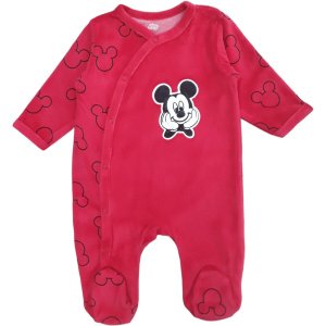 Φορμάκι Μακρυμάνικο Velour Mickey Red