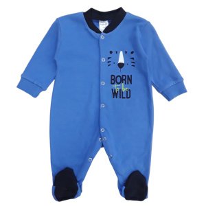 Φορμάκι Μακρυμάνικο Born to Be Wild Blue Pretty Baby