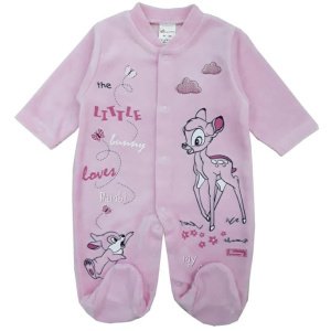 Φορμάκι Μακρυμάνικο Βελουτέ The Little Bambi Beboulino Pink