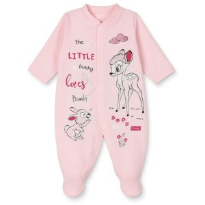Φορμάκι Μακρυμάνικο Βελουτέ The Little Bambi Beboulino Light Pink