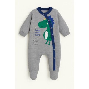 Φορμάκι Μακρυμάνικο Dragon Sweet Home Beboulino Grey