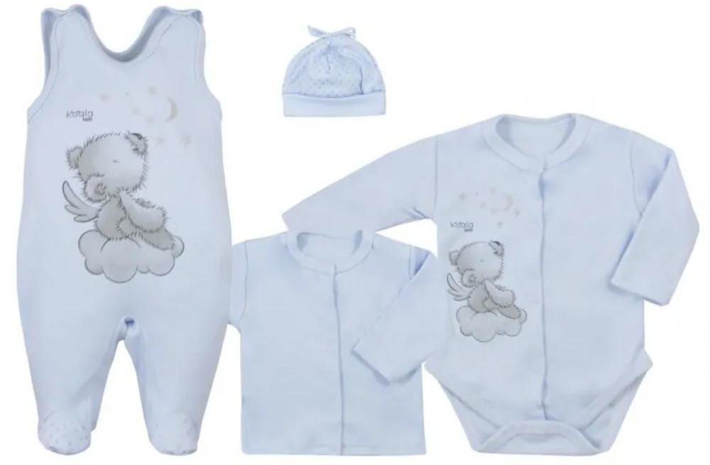 Σετ Nεογέννητου Angel Bear Light Blue