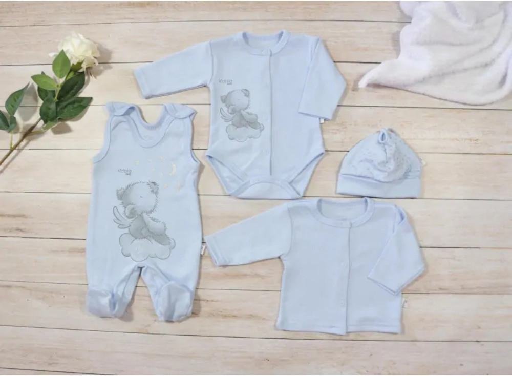 Σετ Nεογέννητου Angel Bear Light Blue - Image 2