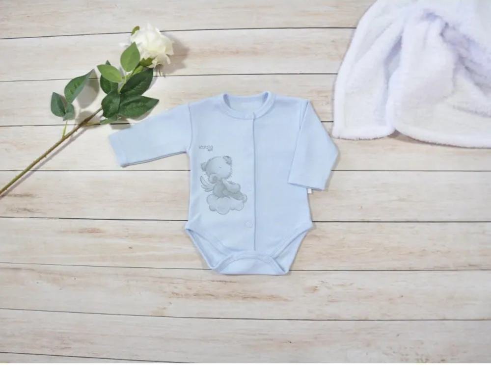 Σετ Nεογέννητου Angel Bear Light Blue - Image 4