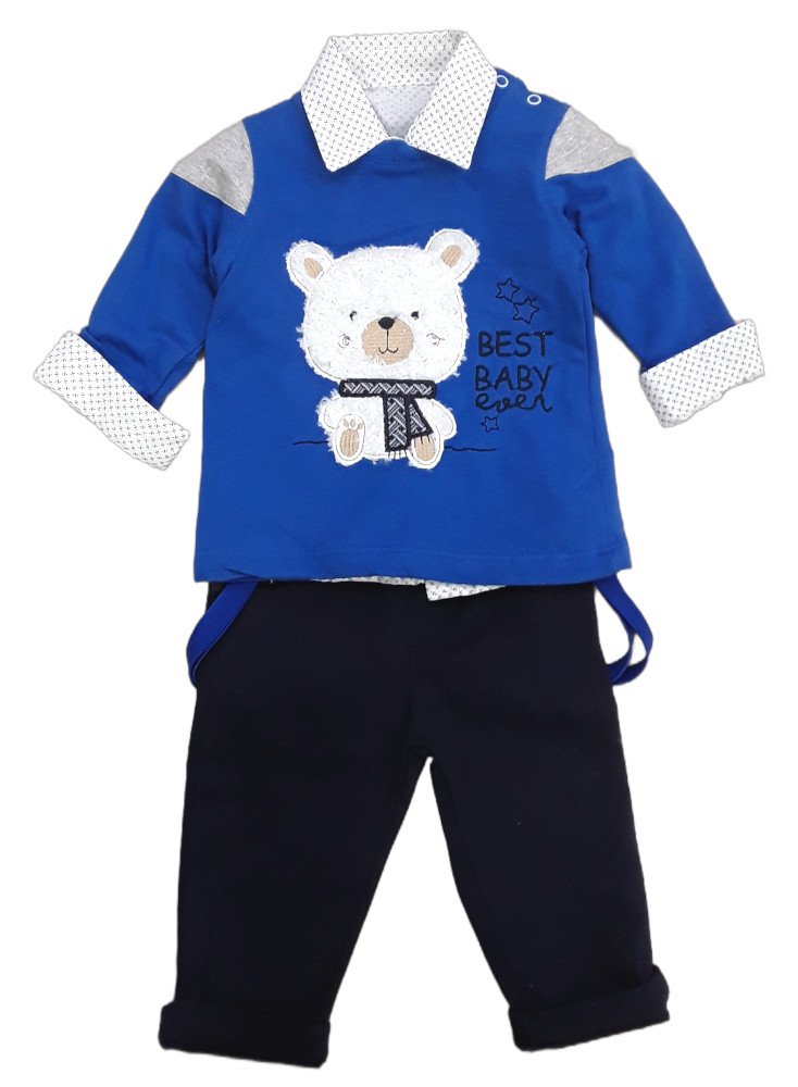 Βρεφικό Σετ για Αγόρι 3τμχ Best Baby Ever