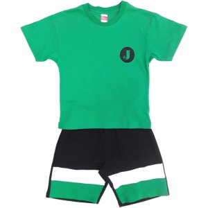 Μπλουζάκι Κοντομάνικο με Σορτσάκι Green Football