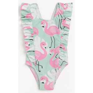 Ολόσωμο Μαγιό για Κορίτσι Beboulino Flamingo
