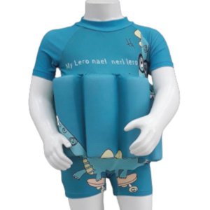 Ολόσωμο Μαγιό-Σωσίβιο 90cm 12-18m Beboulino Dino Lero