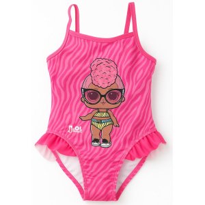 Ολόσωμο Μαγιό για Κορίτσι LoL Pink