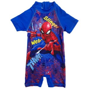 Ολόσωμο Μαγιό UV 50 για Αγόρι Spiderman