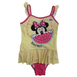 Ολόσωμο Μαγιό για Κορίτσι Minnie Yellow Pink