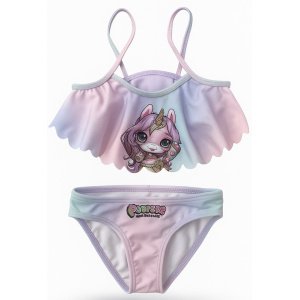 Μαγιό Σετ Μπικίνι Poopsie Pink Rainbow
